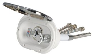 Box doccia con tubo inox 4 m - 15.140.31 Osculati