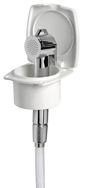 Box doccia New Edge bianco tubo PVC 4 m - 15.160.02 Osculati