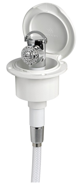 Doccia Classic Evo bianca tubo PVC 2,5 m in piano - 15.250.00 Osculati