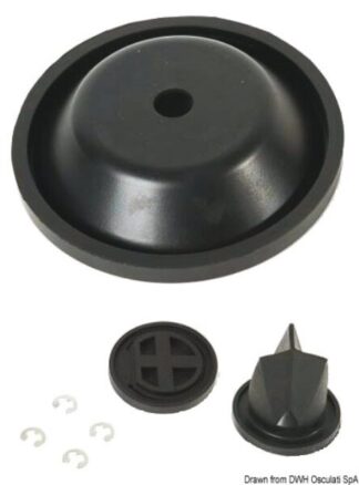 Kit riparazione per pompe Chimp - 15.262.37 Osculati