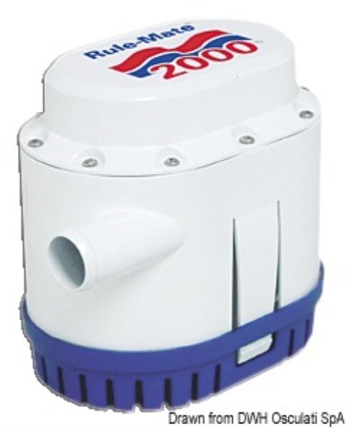Pompa Rule automatica 129 l/min 12 V - 16.020.20 Osculati