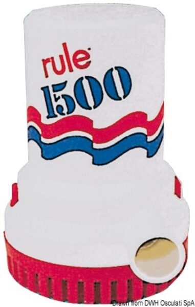 Pompa Rule 1500 12 V 4,8 A - 16.114.60 Osculati