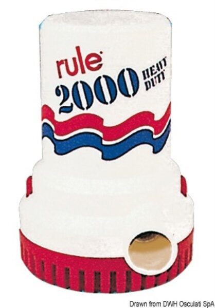 Pompa Rule 2000 12 V 8,4 A - 16.115.60 Osculati