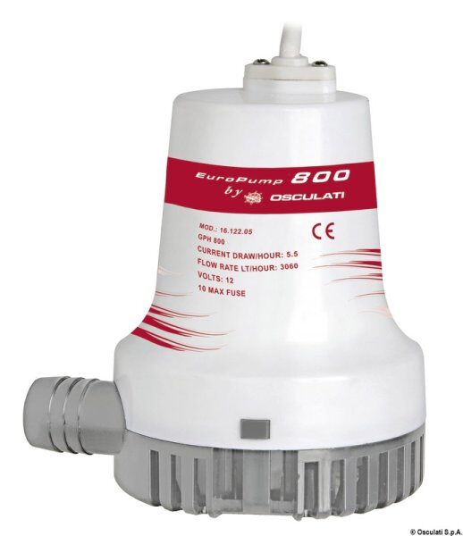 Elettropompa Europump II 800 12 V - 16.122.05 Osculati
