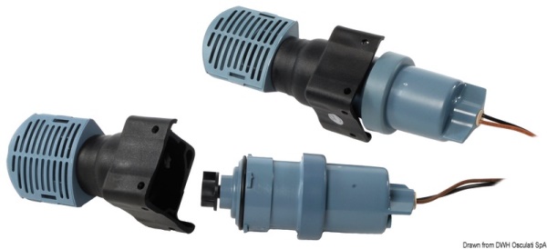 Pompa immersione Whale 12 V 2,5 A - 16.360.02 Osculati