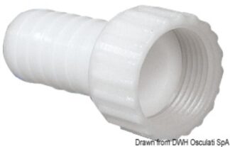 Portagomma diritto femmina 3/4" x 16 mm - 17.236.21 Osculati