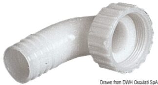 Portagomma 90° femmina 3/4" x 16 mm - 17.235.01 Osculati