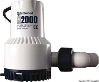 Pompa Heavy Duty 24 V 3,5 A - 16.505.24 Osculati