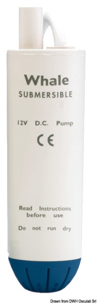 Pompa Whale 24 V 1,6 A - 16.921.41 Osculati