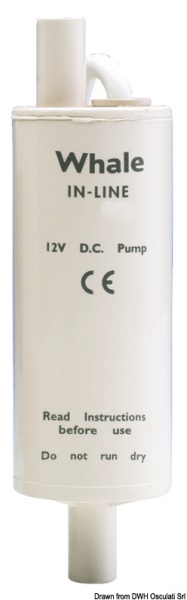 Pompa Whale 12 V 3 in linea - 16.921.42 Osculati