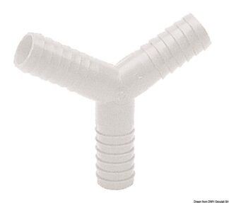 Raccordo nylon a Y mm 16 - 17.203.16 Osculati