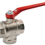 Valvola a sfera ottone 3 vie 1/2" T - 17.229.21 Osculati