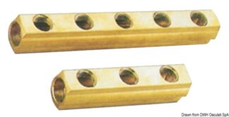 Collettore lineare 4 vie 1" 1/4 x 1/2" - 17.316.24 Osculati