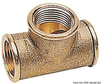 Raccordo T 1" x 3/4 x 1" - 17.317.23 Osculati