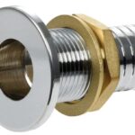 Scarico filo ottone cromato 3/8" x 15 mm - 17.424.00 Osculati