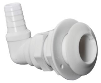 Scarico mare plastica 90°  1" x 25 mm - 17.395.00 Osculati