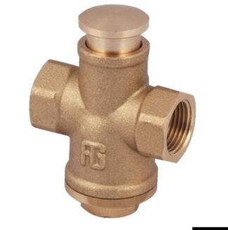 Rubinetto ottone a pulsante 3/8" - 17.400.03 Osculati