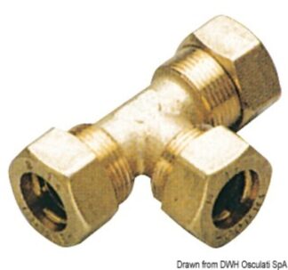 Raccordo T 10 mm - 17.410.02 Osculati