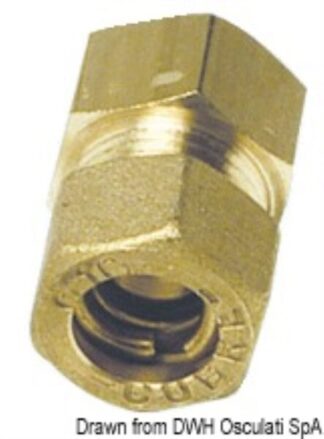 Raccordo dritto femmina 12 mm x 3/8" - 17.412.05 Osculati