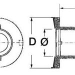 Scarico senza portagomma 1" 1/4 - 17.525.04 Osculati