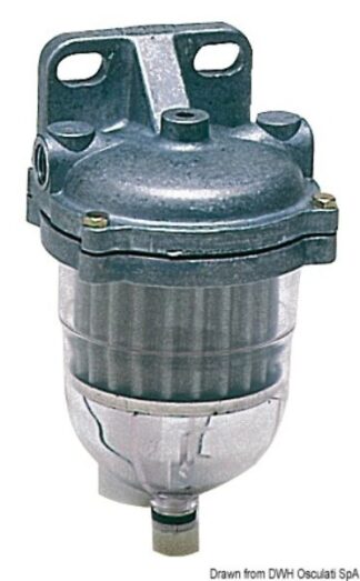 Filtro decantatore per gasolio 130-400 l/h - 17.639.00 Osculati