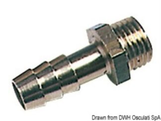 Raccordo per tubo in rame portagomma 10 mm - 17.660.03 Osculati