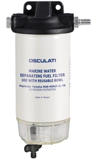 Filtro benzina con separatore acqua - 17.661.24 Osculati