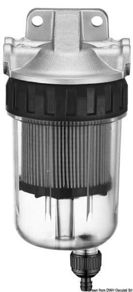 Filtro benzina 205-420 l/h - 17.661.40 Osculati