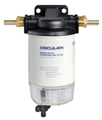 Filtro separatore 192-410 l/h - 17.664.00 Osculati
