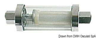 Filtro benzina in linea - 17.665.00 Osculati