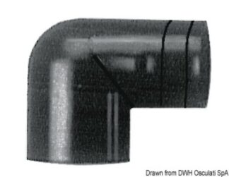 Gomito 90° Whale 38 mm - 17.712.00 Osculati