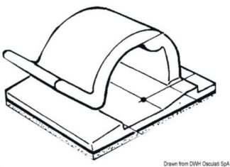 Fermacavo nylon 8 x 11 mm - 18.030.02 Osculati