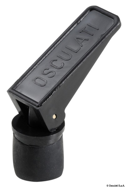 Solo tappo nero 22 mm - 18.535.01 Osculati