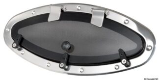 Oblò Bomar inox ellittico 460 x 200 mm - 19.229.00 Osculati