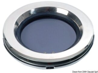 Oblò tondo inox Lewmar Ø 300 mm - 19.431.30 Osculati