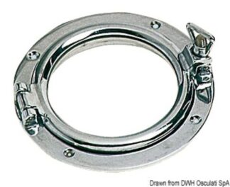 Oblò tondo ottone cromato 200 mm - 19.697.05 Osculati