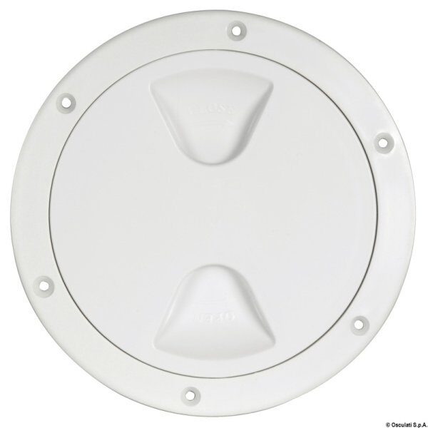 Tappo ispezione a vite bianco 125 mm - 20.206.00 Osculati