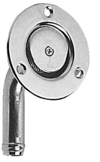 Sfiato inox a filo portagomma 19 mm - 20.267.69 Osculati