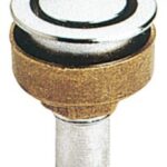 Sfiato ottone cromato 20 mm dritto - 20.286.01 Osculati