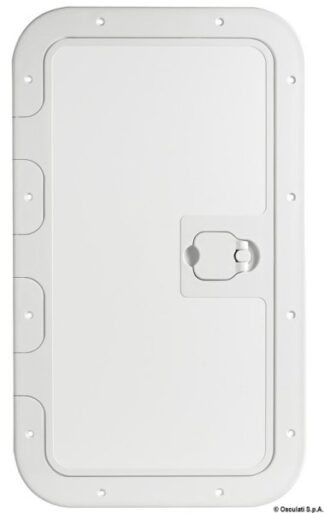 Portello esterno bianco 350 x 600 mm - 20.302.00 Osculati