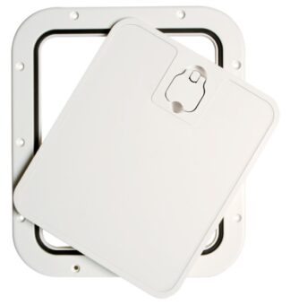 Portello estraibile bianco 305 x 355 mm - 20.302.20 Osculati