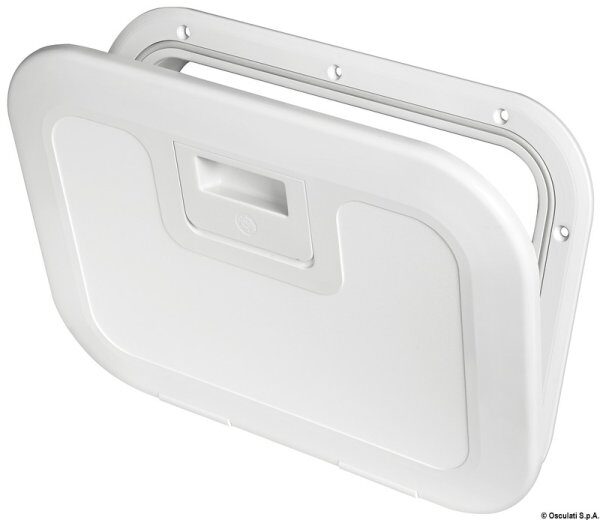 Portello Push Pull bianco 380 x 280 mm - 20.303.00 Osculati