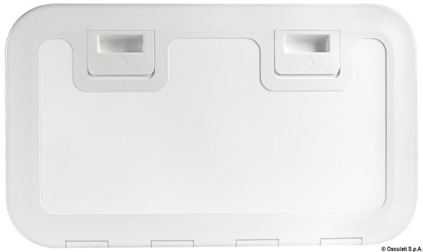 Portello Push Pull bianco 600 x 350 mm - 20.304.00 Osculati