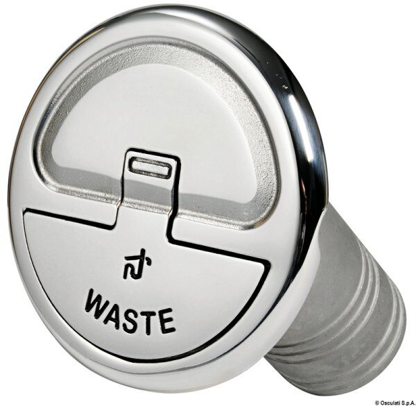 Tappo imbarco Quick Lock Waste 30° mm 38 - 20.366.15 Osculati