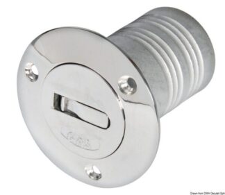 Tappo imbarco ottone cromato Neutro 38 mm - 20.367.13 Osculati