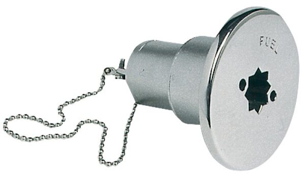 Tappo inox imbarco Fuel 50 mm - 20.450.01 Osculati