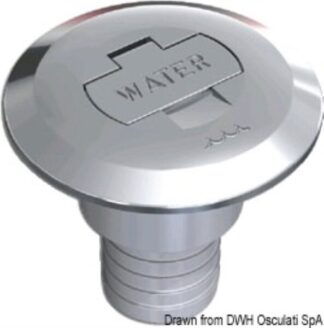 Tappo Water 38 mm dritto - 20.668.02 Osculati