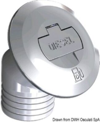 Tappo Diesel 50 mm inclinato - 20.668.10 Osculati
