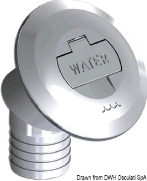 Tappo Water 38 mm inclinato - 20.668.11 Osculati