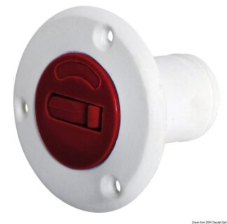 Tappo nylon Fuel rosso 50 mm - 20.669.02 Osculati